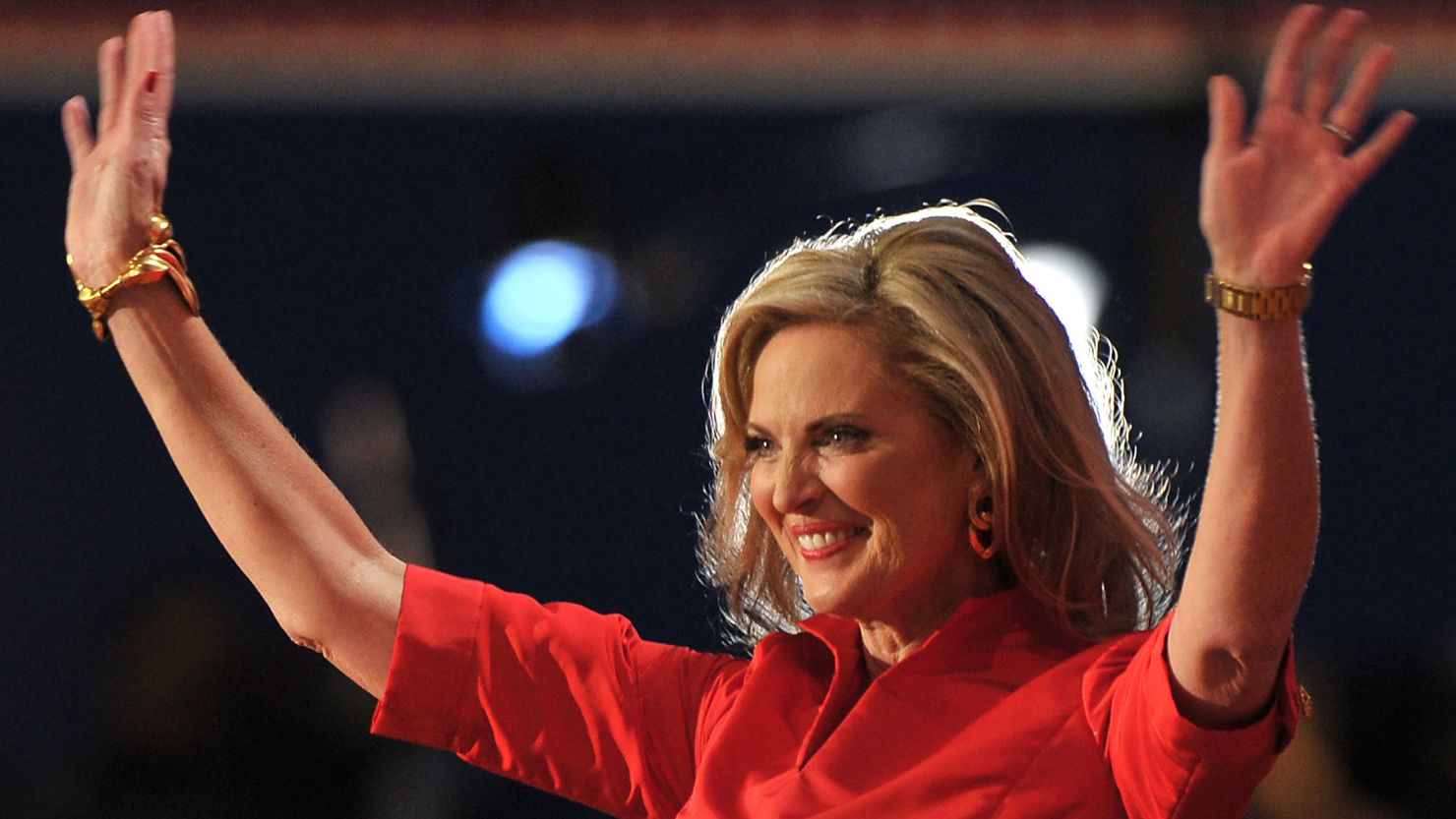 Ann Romney's speech drew cheers from the audience at the Republican National Convention.