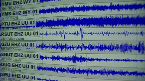 They measure seismic readings of the frequent earthquakes happening in and around Yellowstone National Park. Earthquakes can be indicators to when the next supervolcanic eruption would occur.