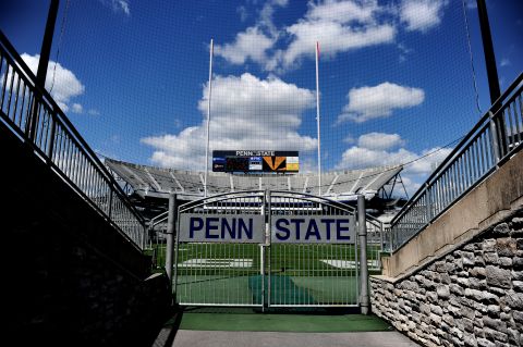 Beaver Stadium, with a seating capacity of more than 106,000, is home to the Penn State football team. 