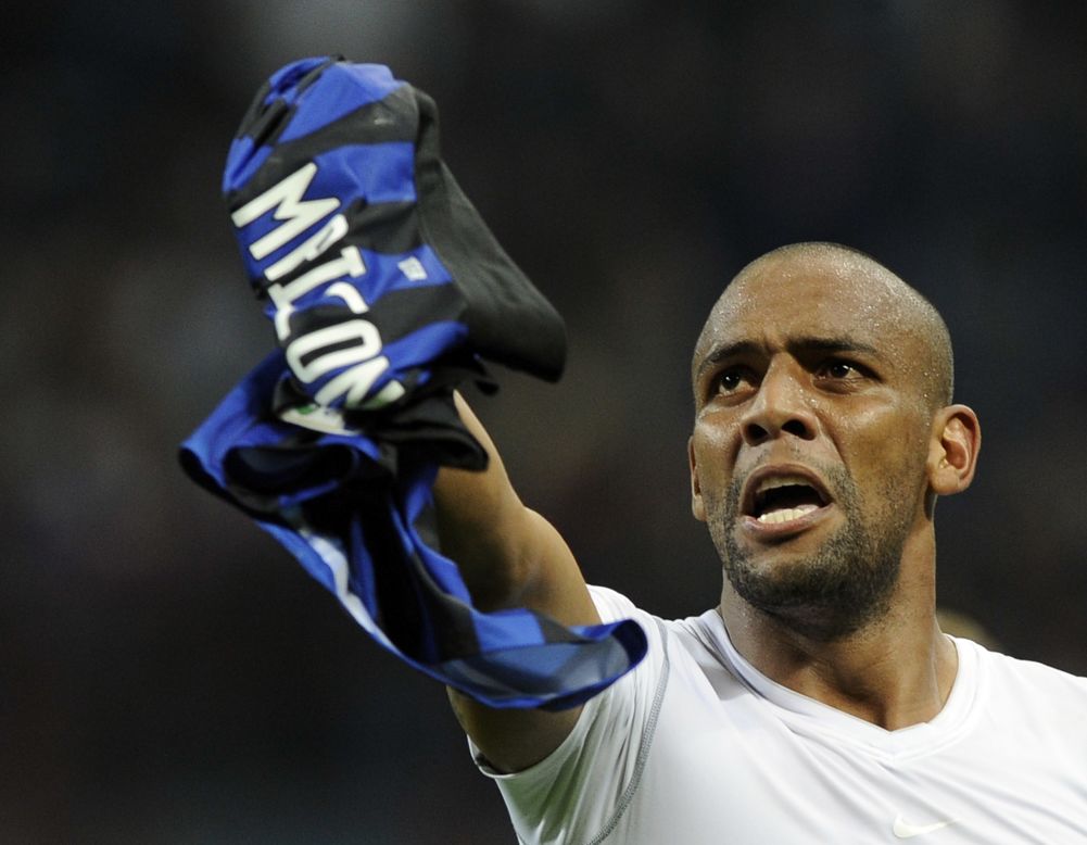 <strong>From Inter Milan to Manchester City:</strong> The reigning English Premier League champions have snapped up right-back Maicon for an undisclosed fee to help boost their bid for domestic and European honors in 2013. The Brazilian international has been at the San Siro for the past six seasons and made 235 appearances for the club.  