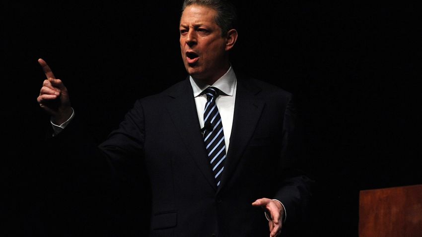 Al Gore at book signing