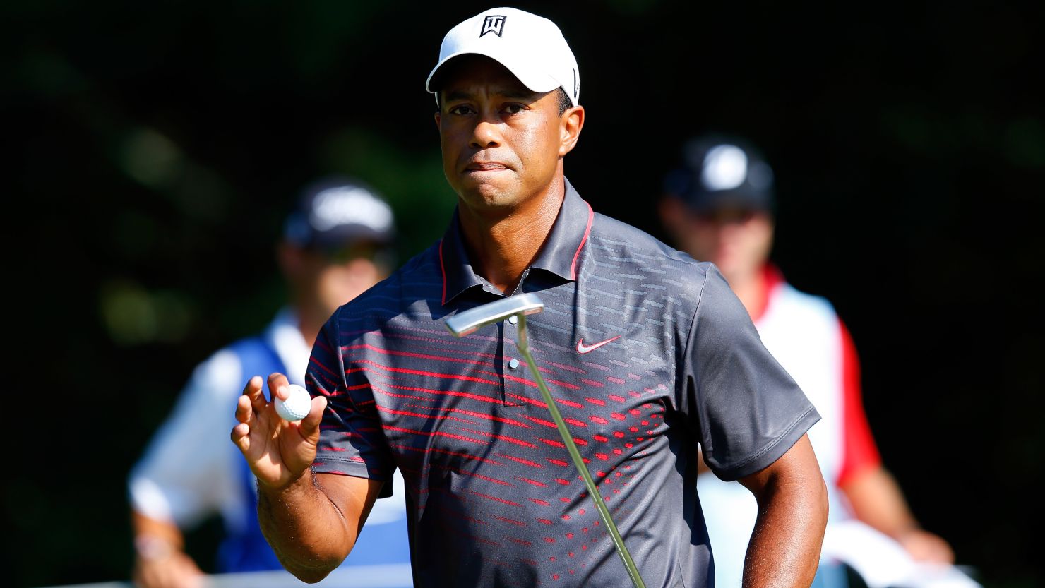 Tiger Woods made an impressive start to the Deutsche Bank Championship in Massachusetts on Friday 