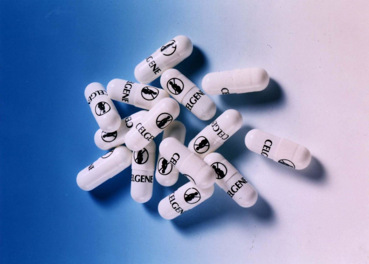 Thalidomide pills were prescribed in the late 1950s for morning sickness and as a sedative. New Jersey-based Celgene Corp. won Food and Drug Agency approval to use the drug for a painful side-effect of leprosy known as erythema nodosum leprosum. It was banned in 1962 after causing birth defects.