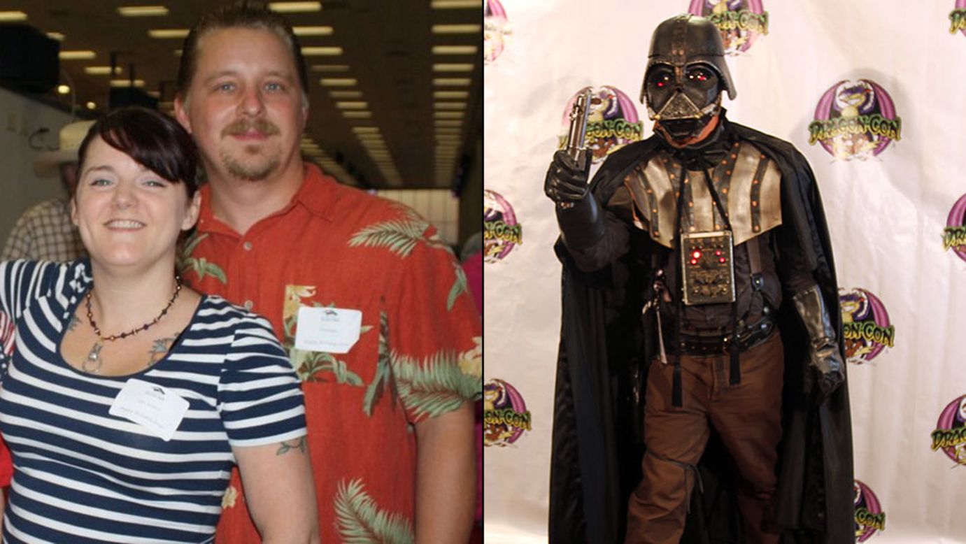 <strong>Cameron Schleusner as steampunk Darth Vader ("Star Wars")</strong>