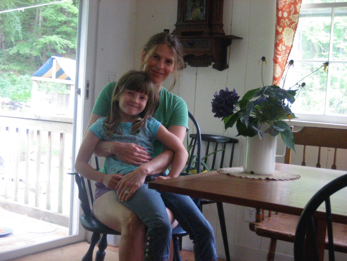 Jen Matlack worries about purchasing produce with pesticides for her 6-year-old daughter, Mae.