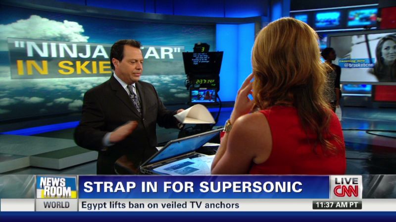 Meteorologist Chad Myers explains how the Ninja Plane