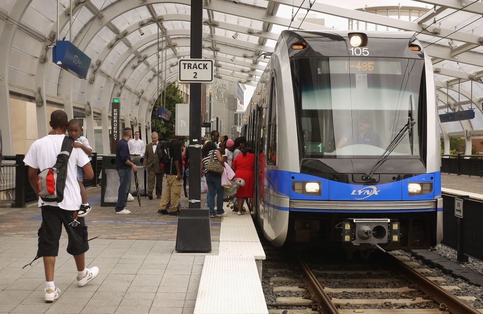 LYNX -- a light rail line serviced by the Charlotte Area Transit System -- reported a third-quarter ridership increase of 5.05%. 