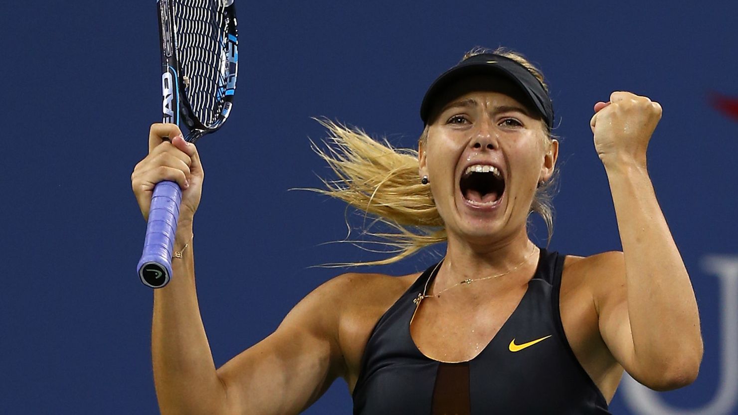 Sharapova has won 23 out of 24 three-setters since the start of 2011.