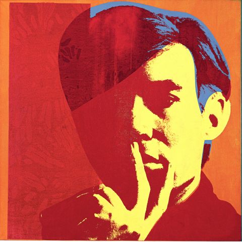 Andy Warhol, Self-Portrait © 2012 The Andy Warhol Foundation for the Visual Arts Inc. / Artists Rights Society (ARS), New York.
