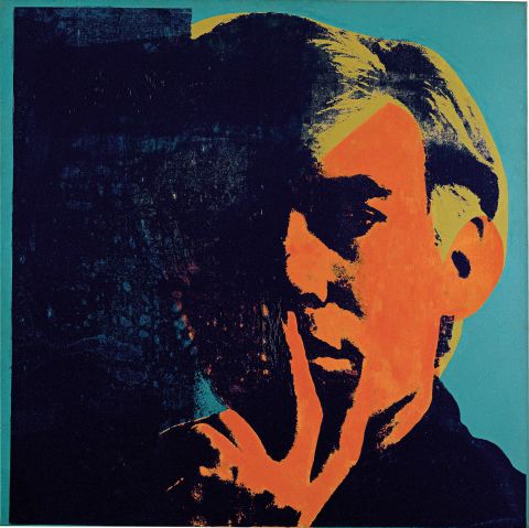 Andy Warhol, Self-Portrait © 2012 The Andy Warhol Foundation for the Visual Arts Inc. / Artists Rights Society (ARS), New York.