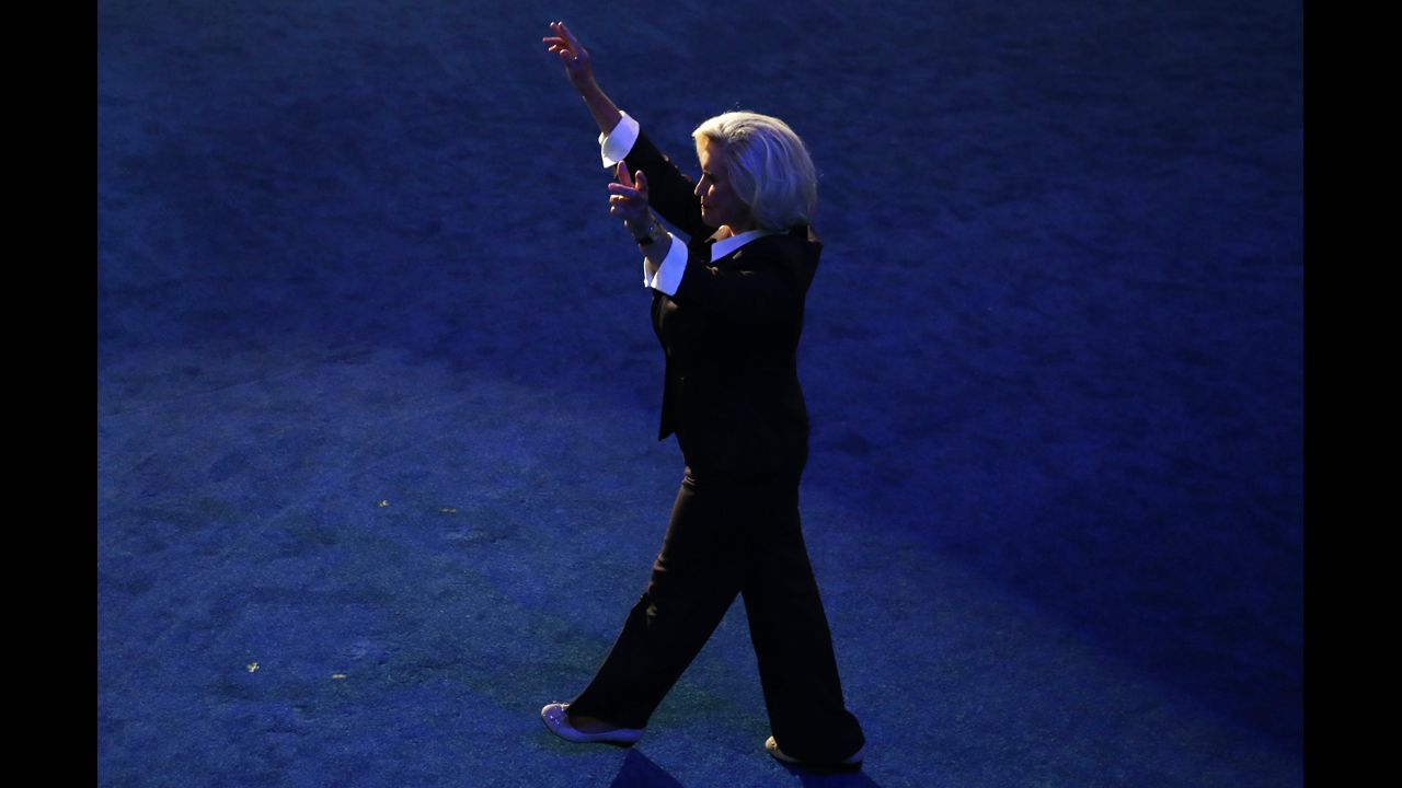 Lilly Ledbetter, whose fight for equal pay resulted in the Fair Pay Act, takes the stage on Tuesday.