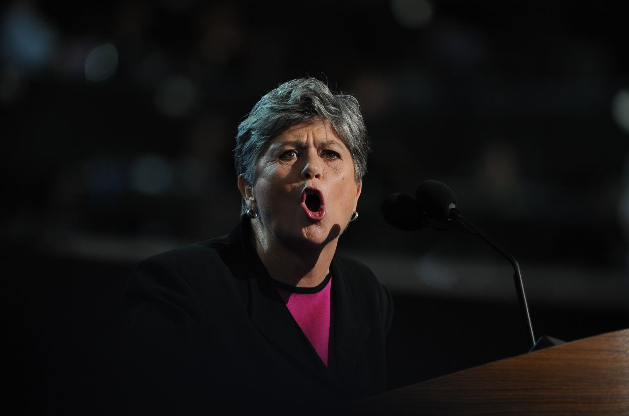 President of NARAL Pro-Choice America Nancy Keenan speaks on Tuesday.