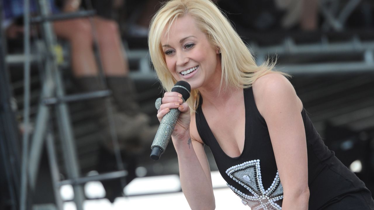 Kellie Pickler performs on Day 2 of The 2012 Arizona Country Thunder Music Festival on April 13, 2012 in Florence, Arizona.