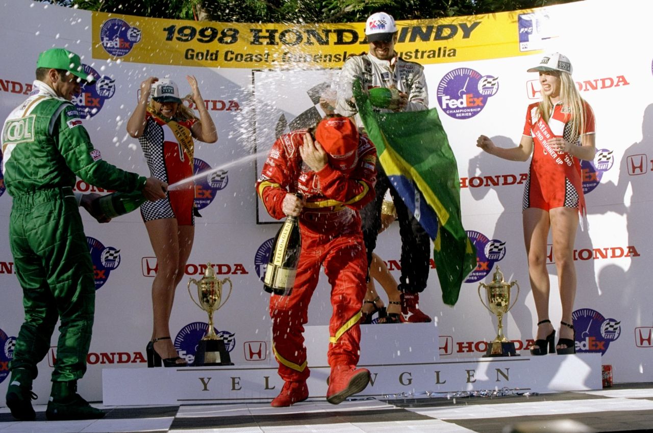 While he struggled in four seasons in Formula One, Zanardi enjoyed success in open-wheel racing as he twice won the U.S. CART series.