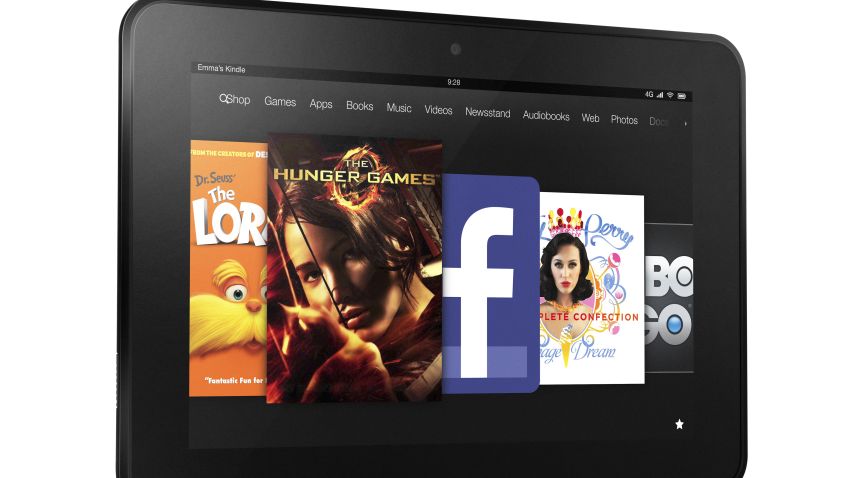 Amazon on Thursday unveiled an HD model of its Kindle Fire tablet with an 8.9-inch screen.