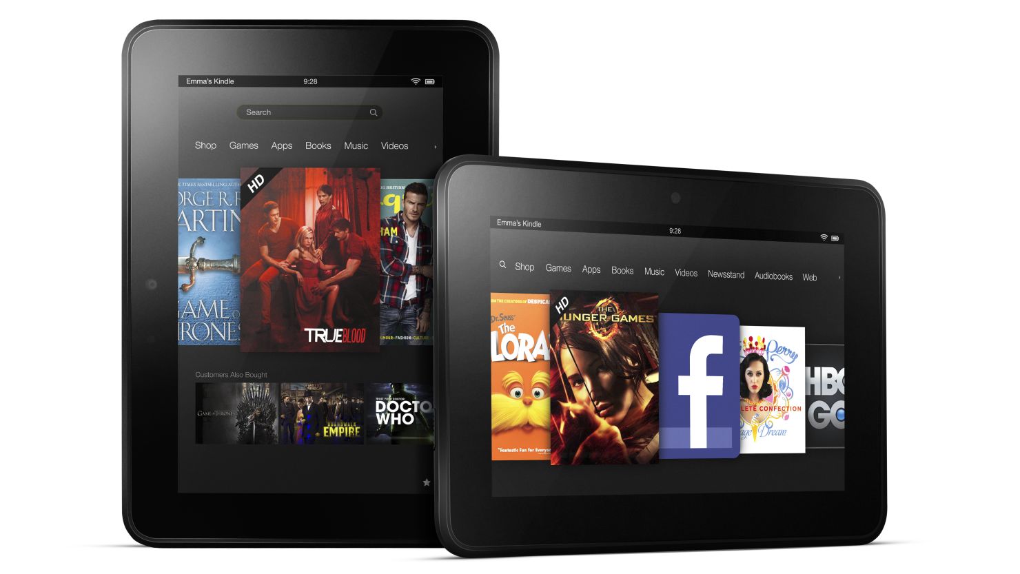 Amazon's new 7-inch Kindle Fire HD will cost $199 and ship September 14. A bigger, 8.9-inch version, ships in November.
