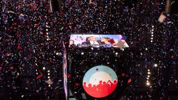 Confetti falls as President Barack Obama speaks on the final day of the convention on Thursday, September 6. Photographer Zoran Milich wandered around Charlotte during the Democratic National Convention. Take a look at his view of the action, and look back at his images from the Republican National Convention.