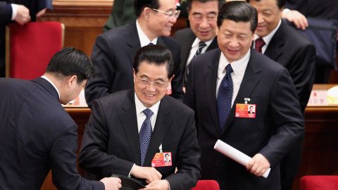Incumbent Hu Jintao (left) is likely to be succeeded as president by Xi Jinping (pictured right).