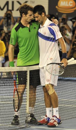 Murray must have fancied his chances against Djokovic in 2011's Australian Open -- It was his third grand slam final and Federer wasn't his opponent. But his longtime friend provided equally stern opposition, thrashing the Scot 6-4 6-2 6-3. 