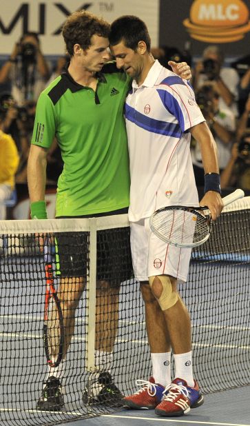 Murray must have fancied his chances against Djokovic in 2011's Australian Open -- It was his third grand slam final and Federer wasn't his opponent. But his longtime friend provided equally stern opposition, thrashing the Scot 6-4 6-2 6-3. 