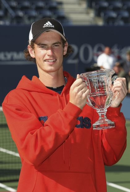 Murray announced himself as a player to watch with a emphatic victory in the final of the U.S. Open boys' tournament at Flushing Meadows in 2004. The then 17-year-old beat Sergiy Stakhovsky of Ukraine 6-4 6-2.   