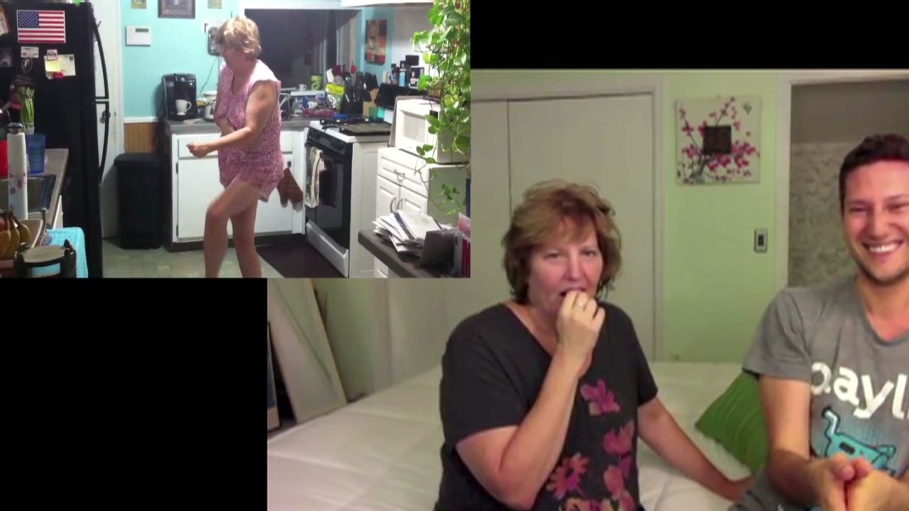 1280px x 720px - Man records his mom sleep-dancing | CNN
