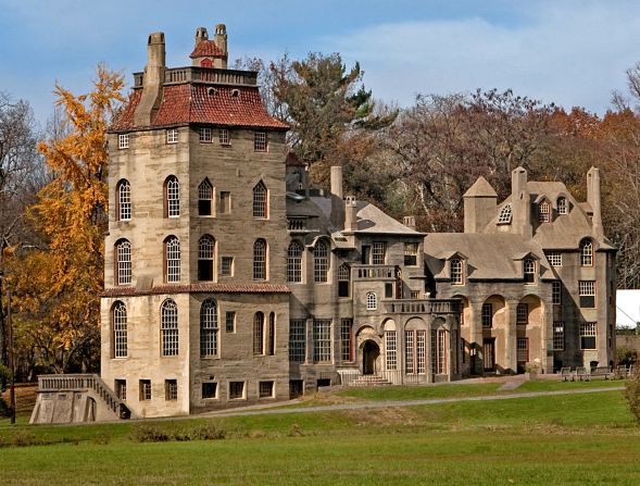 This 100-year-old Bucks County estate now serves as a museum to pre-industrial life in Doylestown, Pennsylvania. <a href="http://www.budgettravel.com/slideshow/photos-12-amazing-american-castles,8851/" target="_blank" target="_blank">See more photos of the castles</a>