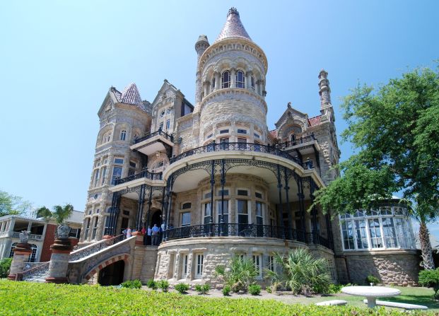Bishop's Palace in Galveston, Texas, was built from 1887 to 1892 for Santa Fe railroad magnate Walter Gresham. <a href="http://www.budgettravel.com/slideshow/photos-12-amazing-american-castles,8851/" target="_blank" target="_blank">See more photos of the castles</a>