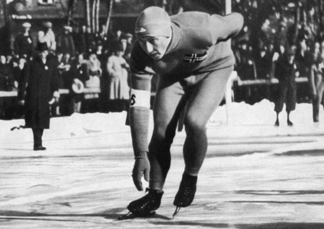 The Winter Olympic Games open on February 6, 1936, in Garmisch-Partenkirchen, Germany. Norwegian Ivar Ballangrud, pictured, won three gold medals (500m, 5000m and 10000m) and one silver medal (1500m) there.