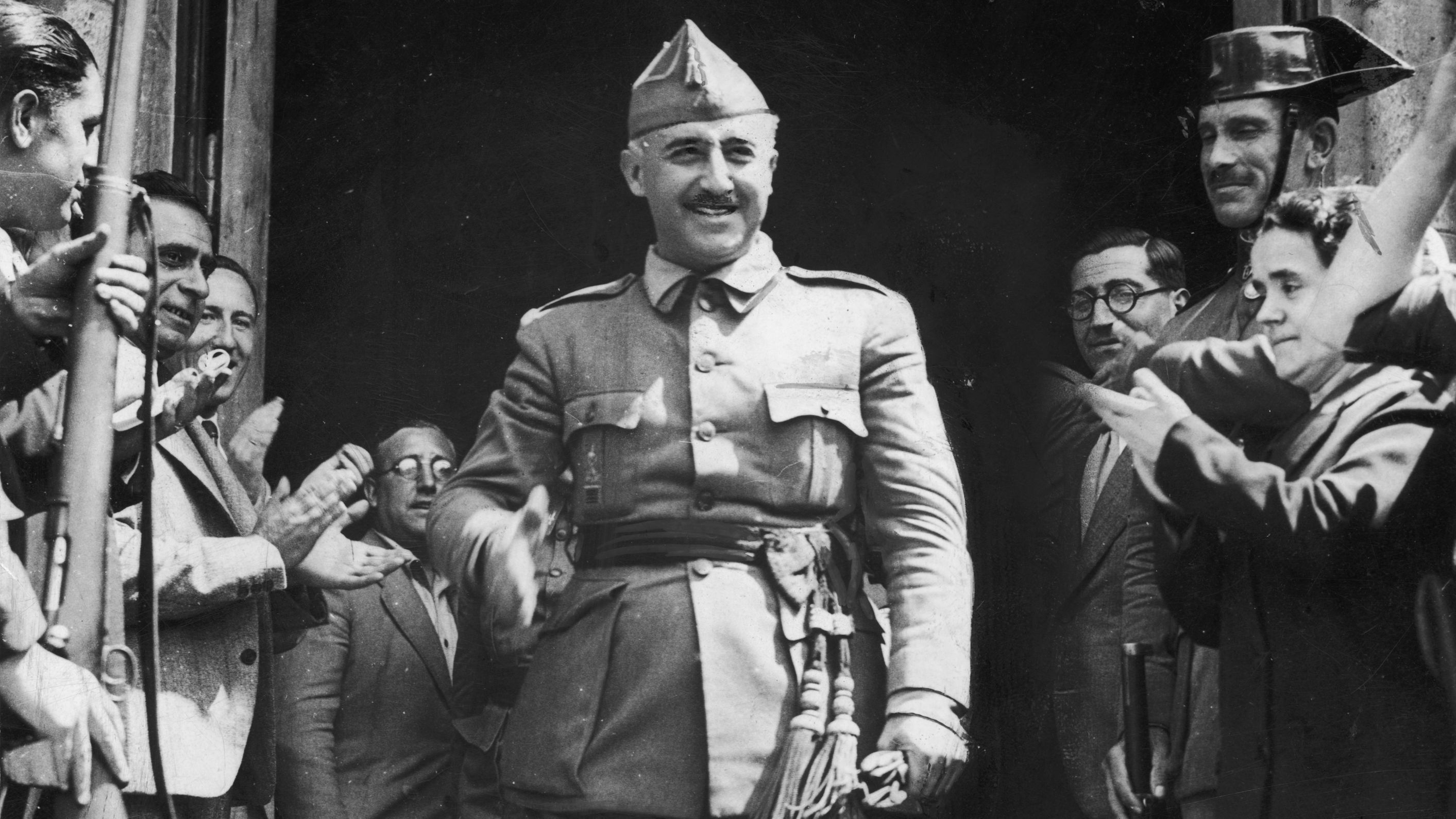 General Francisco Franco is made leader of Spain's new regime on October 1, 1936.