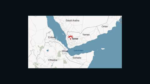 The blast took place in the center of Yemen's capital, Sanaa.