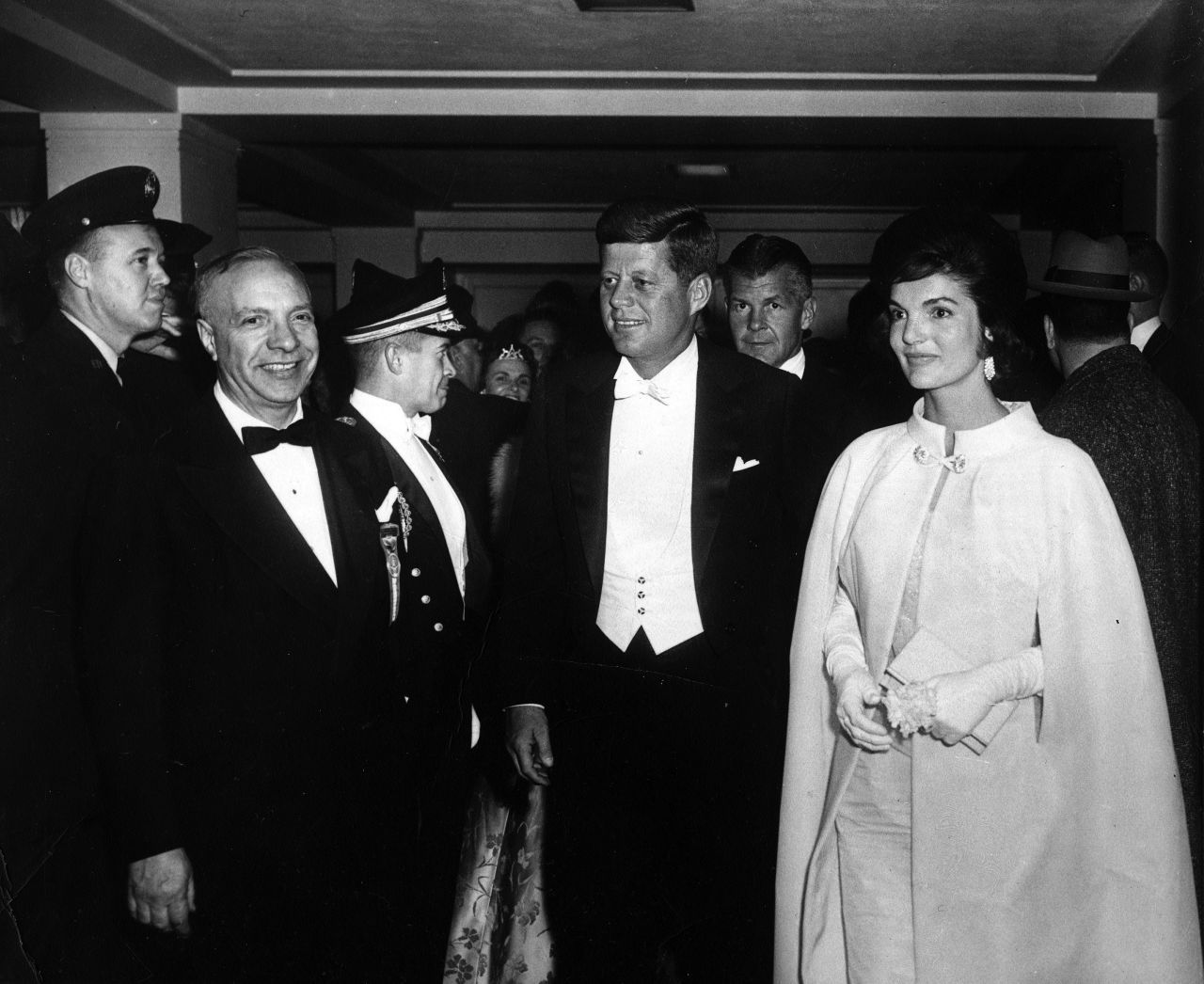 President John F. Kennedy and first lady Jacqueline Kennedy attend the inaugural ball. Jackie O often sought Vreeland's guidance on style, particularly American designers. "To say Diana Vreeland has dealt only with fashion trivializes what she has done. She has commented on the times in a wiseand witty manner. She has lived a life," Onassis said.