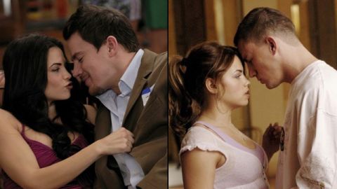 Channing Tatum and Jenna Dewan (now Dewan-Tatum) first danced into each other's arms in 2006's "Step Up." The couple, who tied the knot in 2009, appeared together again in 2011's "10 Years," and welcomed daughter Everly in 2013.