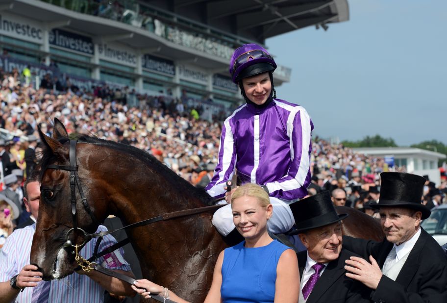 Jockey Jospeh O'Brien rode the three-year-old colt to victory at the Epsom Derby. The 19-year-old Irishman has ridden Camelot in all of his starts and will play a decisive role masterminding Saturday's race.