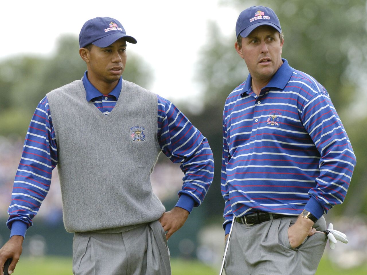 Tiger Woods and Phil Mickelson were paired together by U.S. Ryder Cup captain Hal Sutton in 2004 in a mistaken belief that the best players in the world would dominate their opponents. The duo lost both matches they played together in a partnership devoid of unity. 