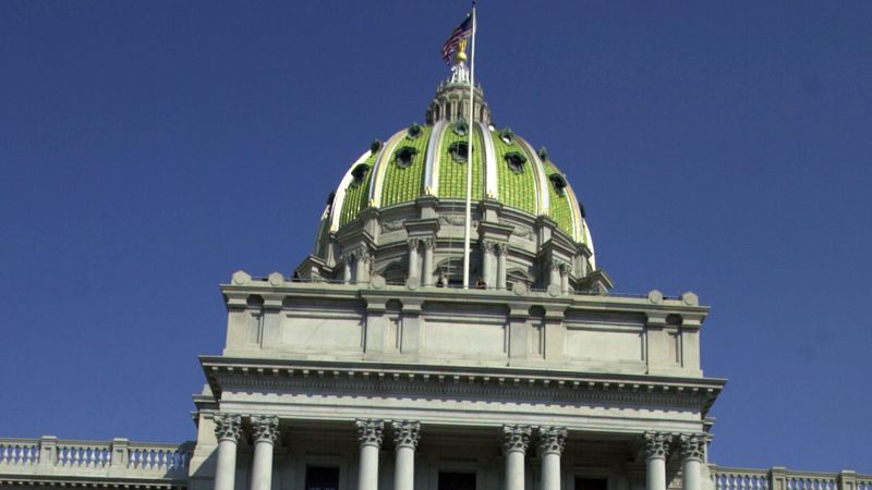 Pennsylvania Gop State Senators Refusal To Seat Democrat Leads To Chaotic Ceremony Cnn Politics 