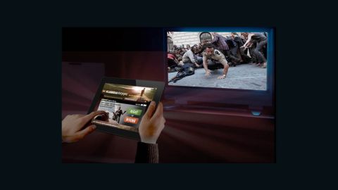 Network AMC has created an interactive mobile app called Story Sync for its "Walking Dead" series. 