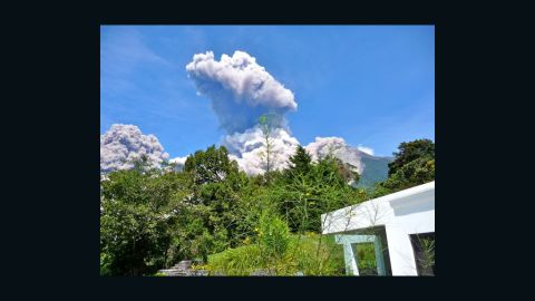 The "Fire Volcano" erupted in Guatemala on Thursday.