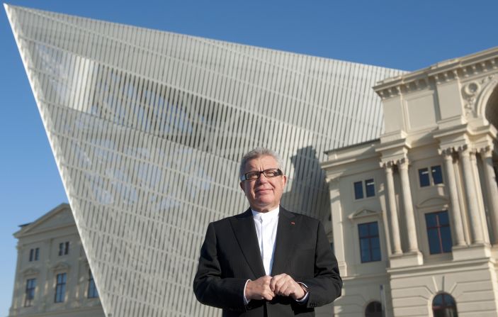 "Some people think that architecture is like a butterfly -- it can just fly around, it's lightweight, it can do whatever it wants. I think it's more like an elephant: You can dress an elephant in funny clothing and make funny gestures but it's a serious enterprise. It's not something you can fool around with," says Libeskind.