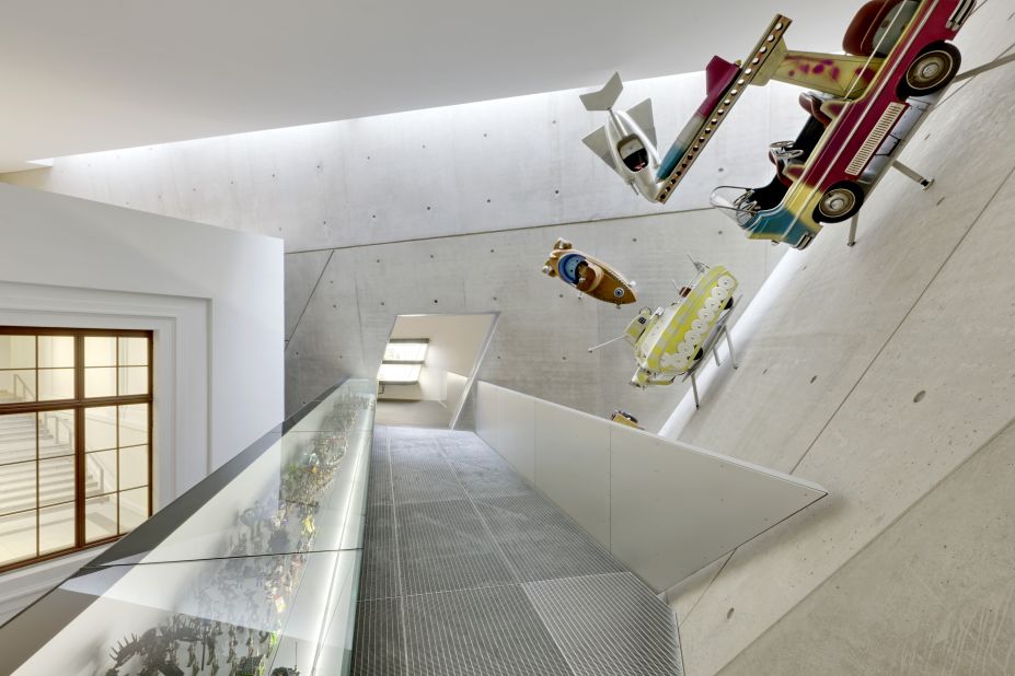 "It's not just about weapons and rockets and tanks," he says of the redesigned museum, "it's about people's decisions."