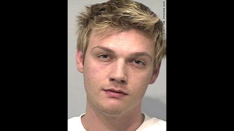 Backstreet Boy Nick Carter was arrested for drunken driving after failing a field sobriety test in 2005.