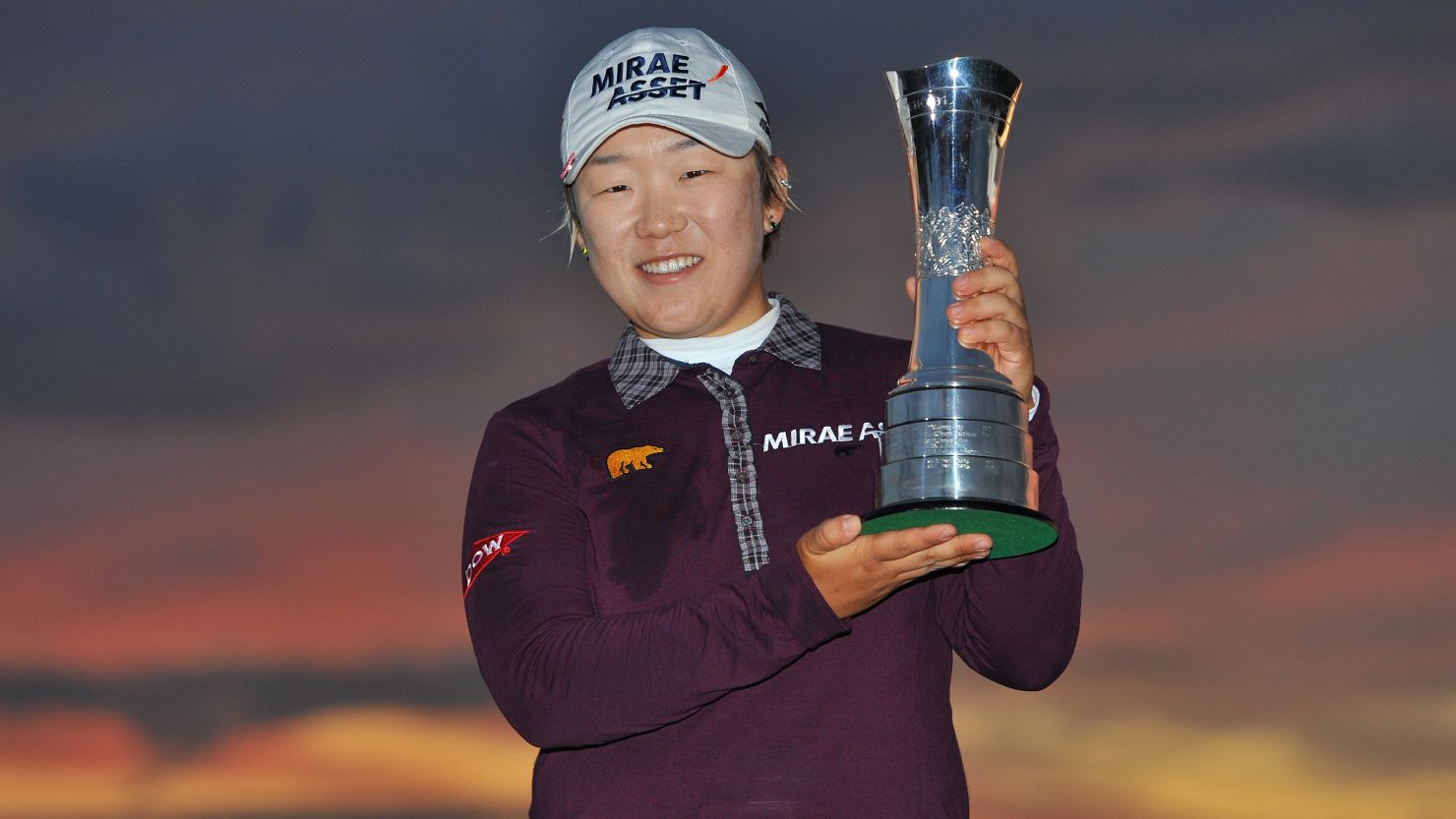 South Korea's Shin Jiyai also won the women's British Open in 2008.