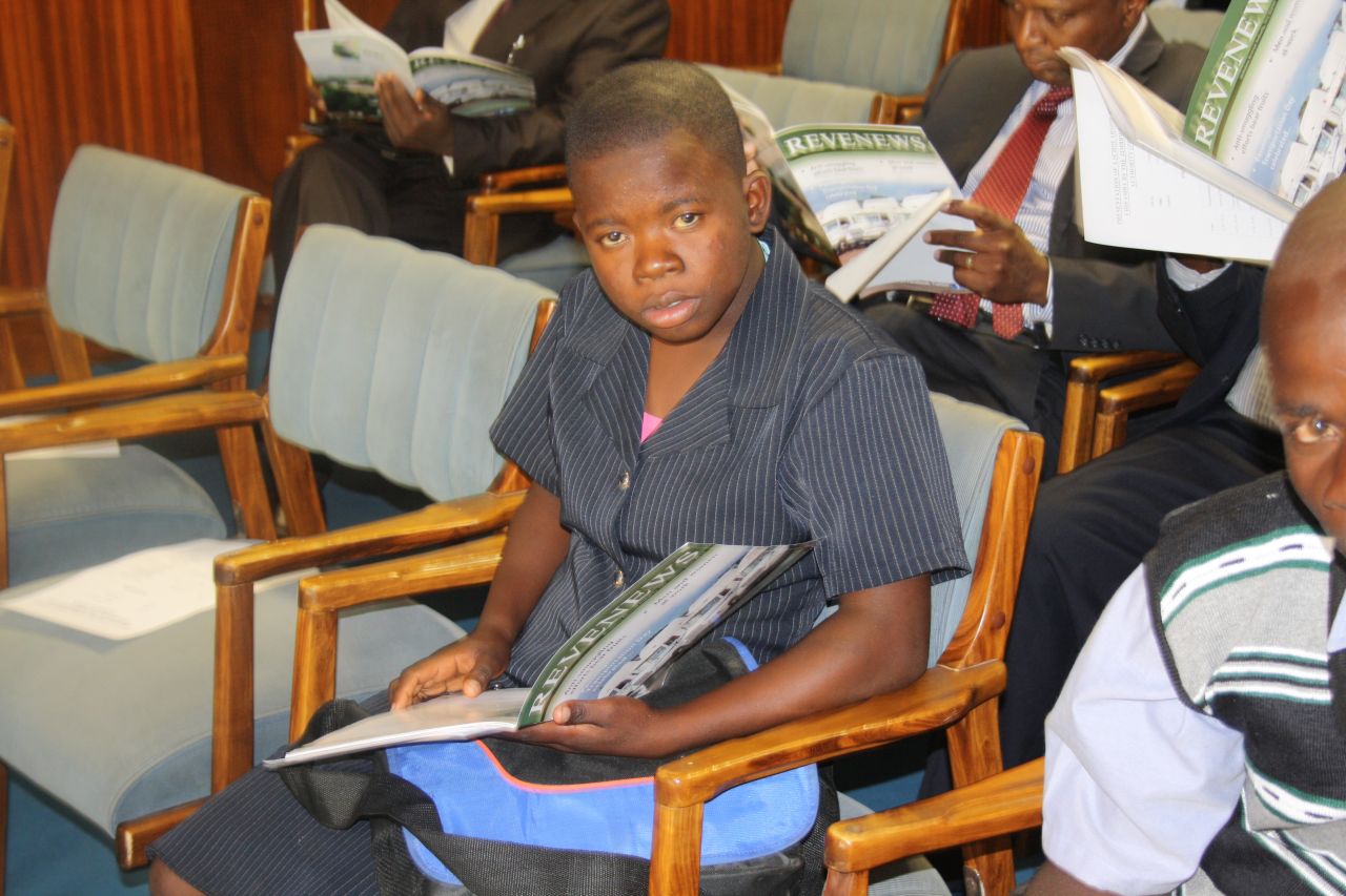 The bright teenager had to study alone at home as her family couldn't afford to pay the fees required to attend formal school.  She is now on her way to be Zimbabwe's youngest university graduate.