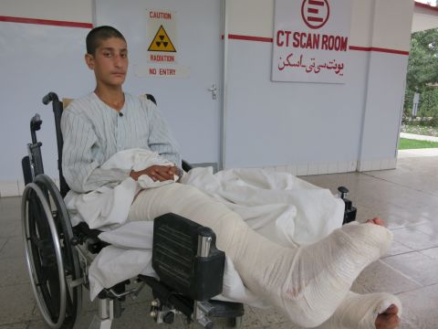 Naweed Tanha, 17 was badly injured in the blast and is recovering in hospital in Kabul. "I am so upset for losing my friends," Naweed told CNN. "What kind of people would do this? Why are they continuing to do this? It is ruining our country and our future. " 
