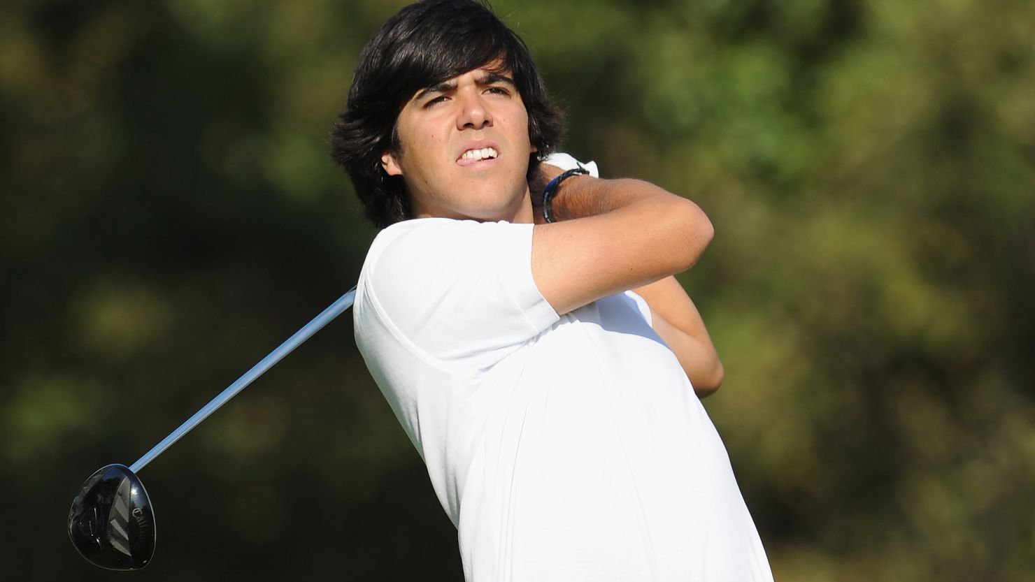 Javier Ballesteros, son of the late Seve Ballesteros, won the amateur Madrid Open on Sunday.