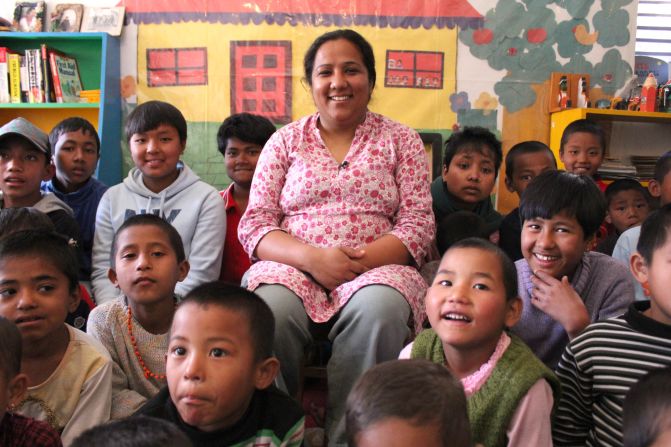 Pushpa Basnet was shocked to learn that children in Nepal were <a href="index.php?page=&url=http%3A%2F%2Fwww.cnn.com%2F2012%2F03%2F15%2Fworld%2Fcnnheroes-basnet-nepal-prisons%2Findex.html">living in prisons with their parents</a>. In 2005, she started a children's center that has provided housing, education and medical care to more than 140 children of incarcerated parents. "I always had a dream to build our own home for these children, and I want to rescue more children who are still in prisons," Basnet said. <a href="index.php?page=&url=http%3A%2F%2Fwww.cnn.com%2F2012%2F11%2F26%2Fworld%2Fcnnheroes-prison-children%2Findex.html" target="_blank">See more photos of Pushpa Basnet</a>, who was voted <a href="index.php?page=&url=http%3A%2F%2Fwww.cnn.com%2F2012%2F12%2F02%2Fworld%2Fcnnheroes-show%2Findex.html">CNN Hero of the Year</a> for 2012.