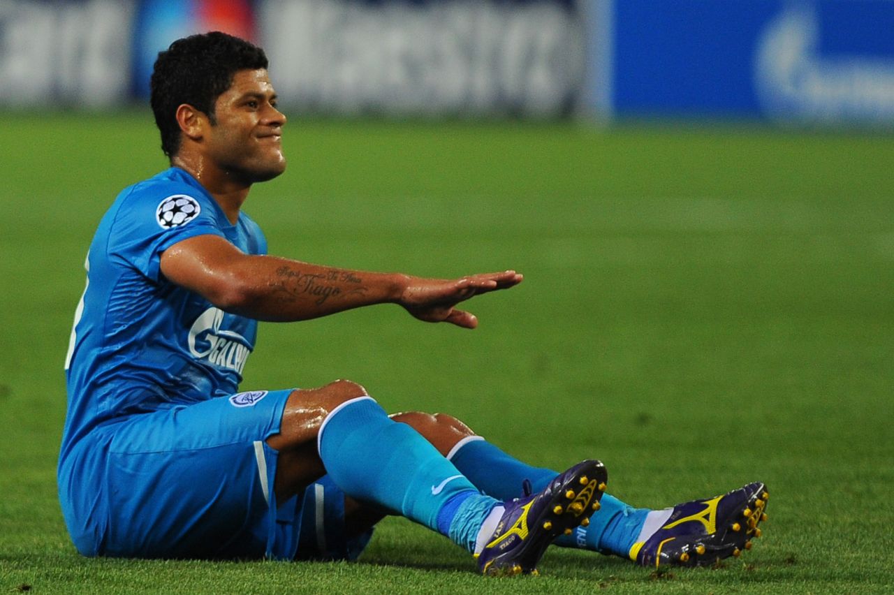 Big-spending Zenit St Petersburg, who recruited Hulk (pictured) and Axel Witsel from Portuguese football during the recent transfer window, were stunned by Spanish Champions League debutants Malaga.