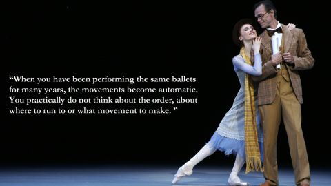 Svetlana Zakharova: "When you have been performing the same ballets for many years, the movements become automatic. You practically do not think about the order, about where to run to or what movement to make."