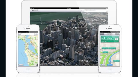 Many users aren't happy with Apple's new maps feature, which replaced Google maps in its iOS6 mobile operating system.