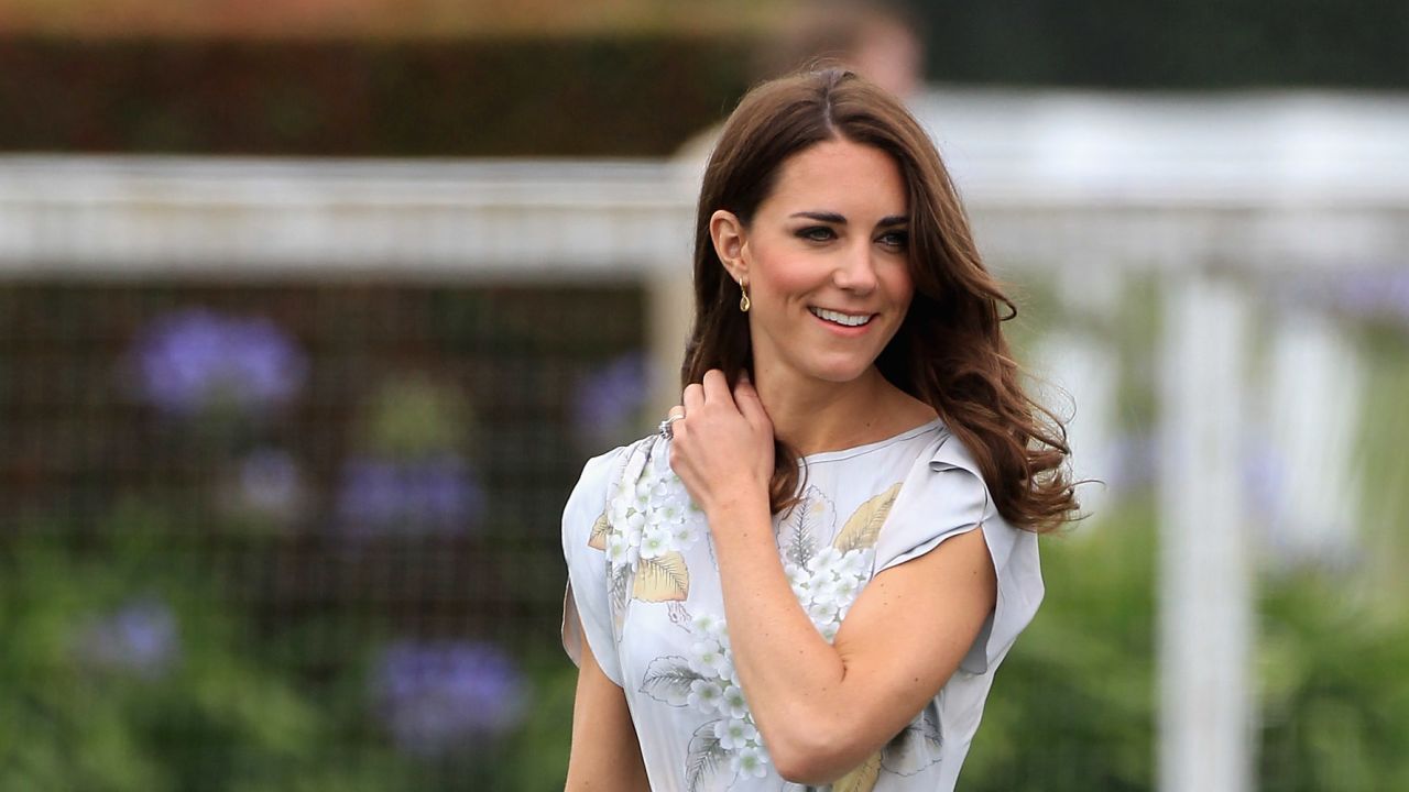 Catherine, Duchess of Cambridge arrives at the Santa Barbara Polo and Racquet Club on July 9, 2011 in Santa Barbara, California.